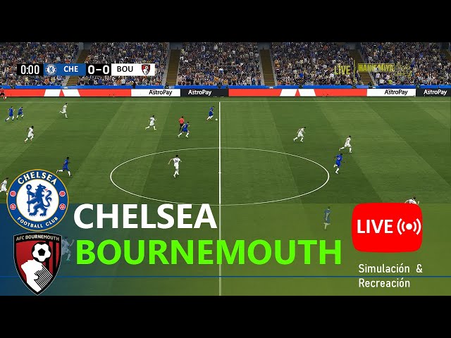 LIVE : Chelsea vs Bournemouth | Premier League 24/2025 | Match Live Today Simulation