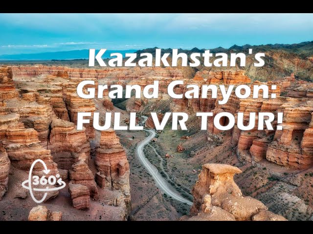 360° Virtual Tour of Charyn Canyon Kazakhstan🏞️