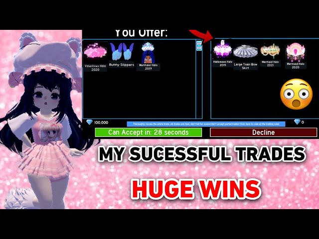 My SUCESSFUL Trades in ROYALE HIGH **HUGE WINS** PART 3 😲🏰| ROBLOX ROYALE HIGH