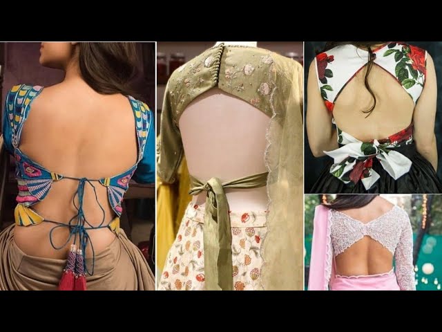 Blouse Designs 2019 || Latest Blouse Back Neck Designs Images // Model Blouse Design