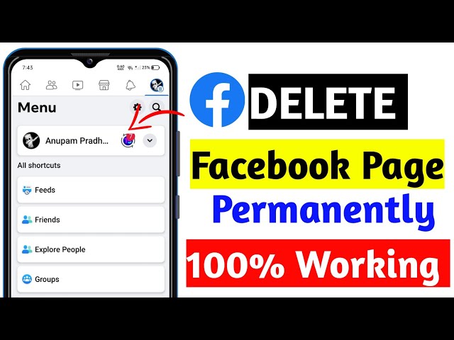 Facebook Page Kaise Delete Kare | How To Delete Facebook Page | Facebook Page Kaise Delete Karen