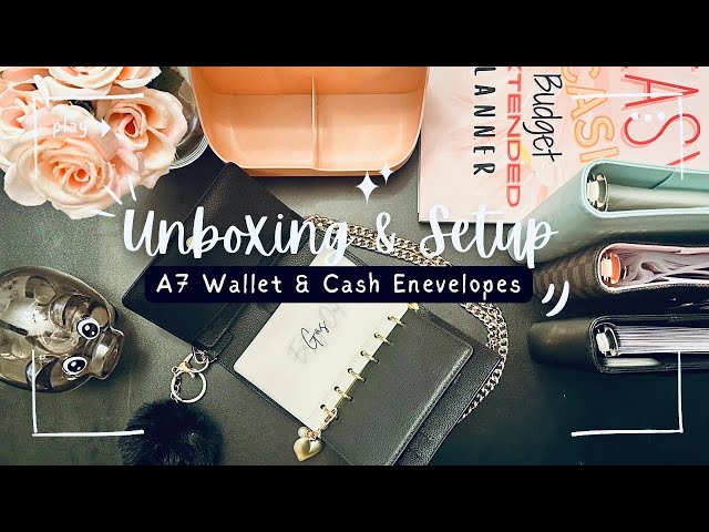 🔴 Unboxing & Setup of A7 Wallet & Cash Envelope | Budget Planner | Rochelle Adamson & Budget With Mi