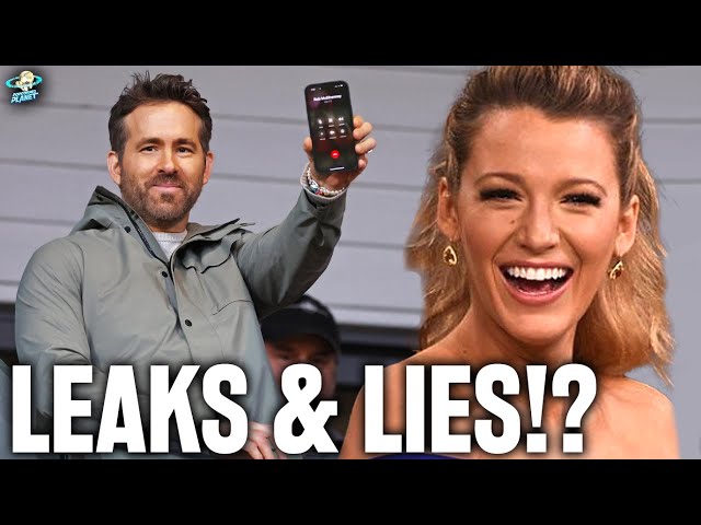 LEAKED Ryan Reynolds Voice Memos EXPOSED?! Blake Lively CAUGHT Smearing Justin Baldoni MORE!?