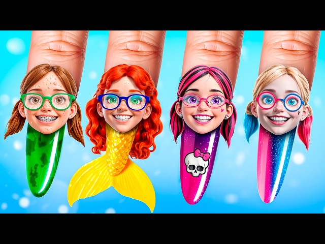 From Nerd To Beauty Superhero / What If Gadgets From Tik Tok Were People!