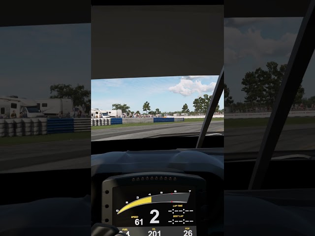 Chevrolet Camaro GT4.R | Sebring International Raceway | Automobilista 2 | Clip 01/10 | #shorts