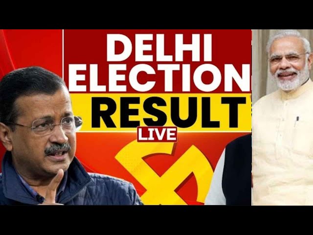 Delhi Election Results Vote Counting LIVE: दिल्ली में वोटों की गिनती शुरू | AAP | BJP | Kejriwal