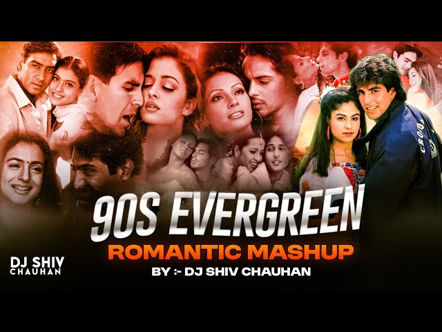 90'S Evergreen Romantic Mashup | Dj Shiv Chauhan | Udit Narayan | Babul Supriyo | Alka Yagnik