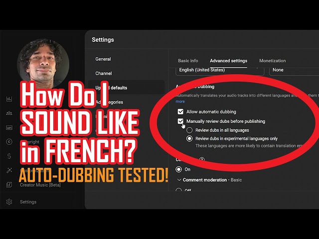 YouTube AUTODUBBING TESTED- What does it mean exactly?