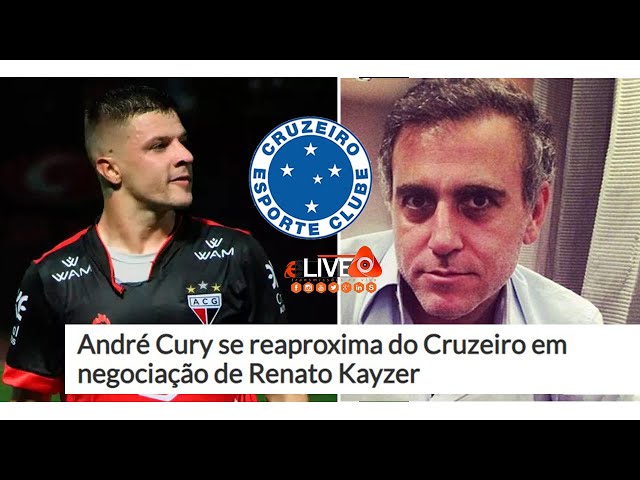 √ Cruzeiro I André Cury se reaproxima em negociação de Renato Kayzer I 23.09.2020