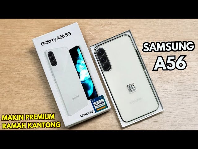 AKHIRNYA RESMI!! SAMSUNG GALAXY A56 5G - ASLI MAKIN MENGGODA HP MID RANGE TERBAIK 2025