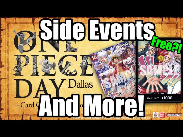 One Piece Day Dallas Side Event Updates and More | One Piece Card Game