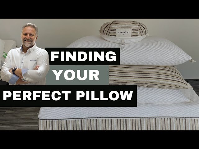 Find Your Perfect Pillow with this Ultimate Essentia Organic Pillow Guide.  #organicpillow