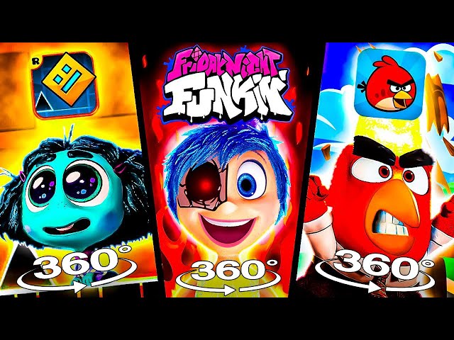 Inside Out 2 but Popular Mobile Games 360°