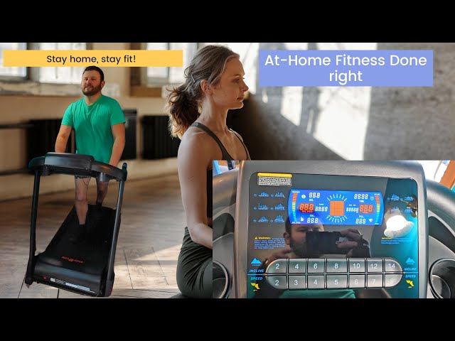 THERUN Unboxing Discover the Ultimate Auto Incline Treadmill for Your Home Fitness!