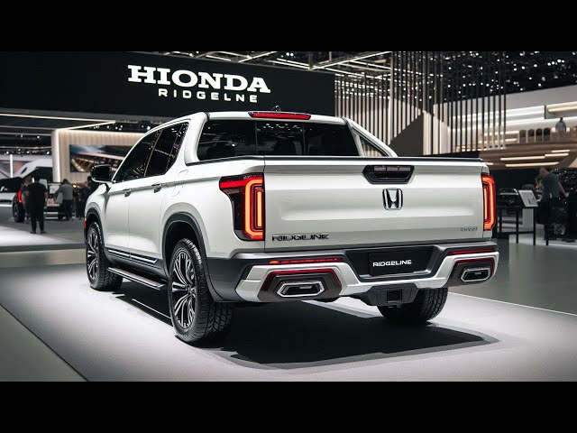 The Ultimate Pickup: Honda Ridgeline Sport in White