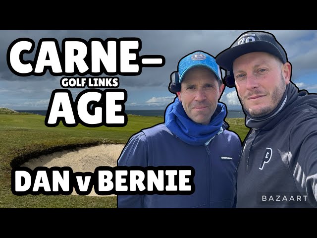 BERNIE v DAN - one on one! BACK 9! CARNE GOLF LINKS