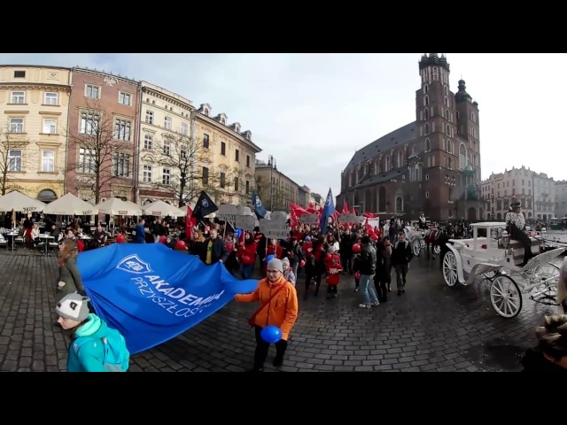 [360VLOG] Marsz SZLACHETNEJ PACZKI i AKADEMII PRZYSZŁOŚCI - KRAKÓW 2016