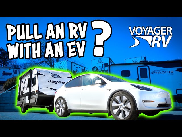 Can a Tesla tow a Travel Trailer? Towing an RV with an EV!