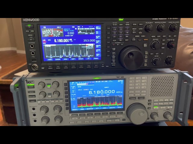 Icom IC-R9500 vs Kenwood TS-890