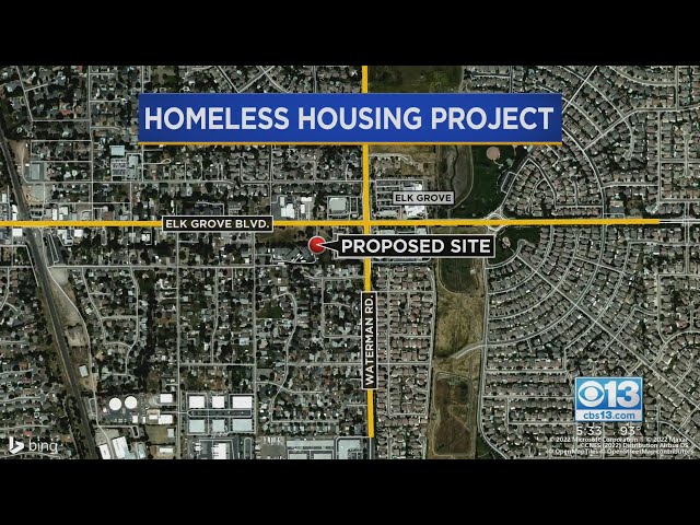 Elk Grove city council voting on housing project for homeless