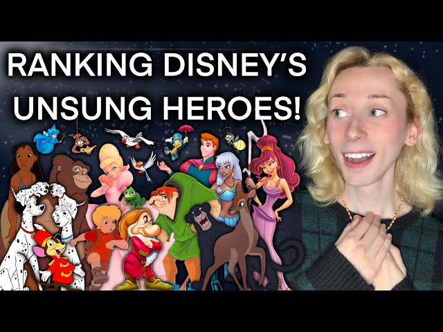 RANKING DISNEY'S UNSUNG HEROES! 🦌🏛️🗡️with Nicky Marra!