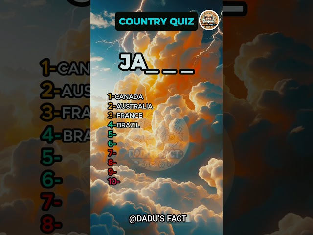 "Can You Guess the Country by Just 2 Letters? 🌍🔥 #quiz #trivia #shorts #shortsfeed"