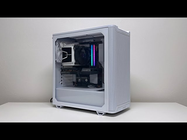 be quiet! PURE BASE 501 Airflow Window White - Unboxing, Overview, PC Build