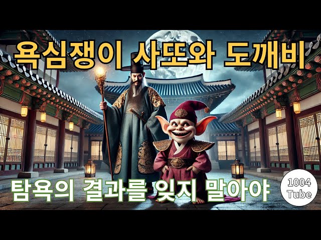 욕심 많은 사또와 도깨비  #욕심쟁이, #사또, #도깨비심판