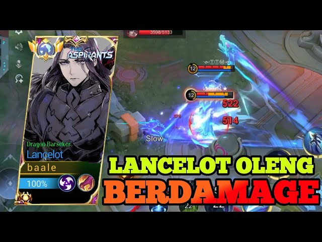 Gameplay Lancelot oleng berdamage - Mobile Legends