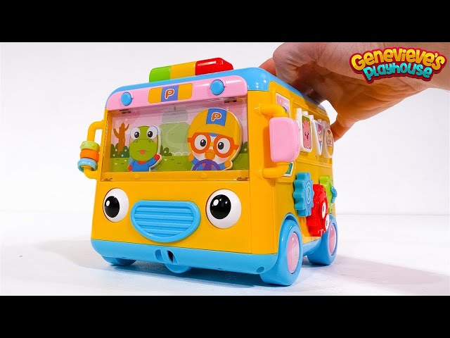 Toddler Learning Video for Kids and Babies - Pororo School Bus and Treehouse!