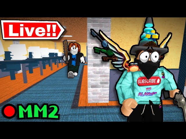 ​🔴OLD UNC PLAYS MM2 WITH FANS!🤗🔴 (JOINS ON)