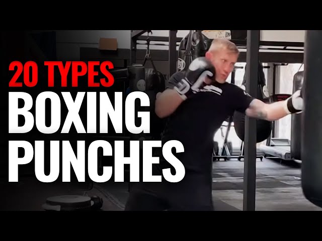 20 Types of Single Boxing Punches