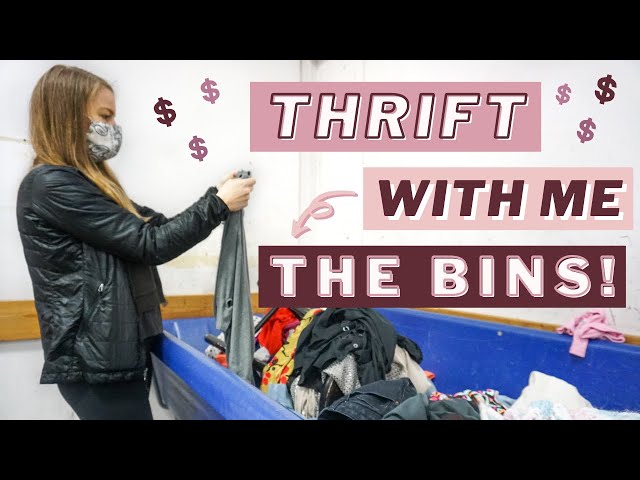 Thrift With Me at the Goodwill Outlet + Bins HAUL to Sell on Poshmark & eBay