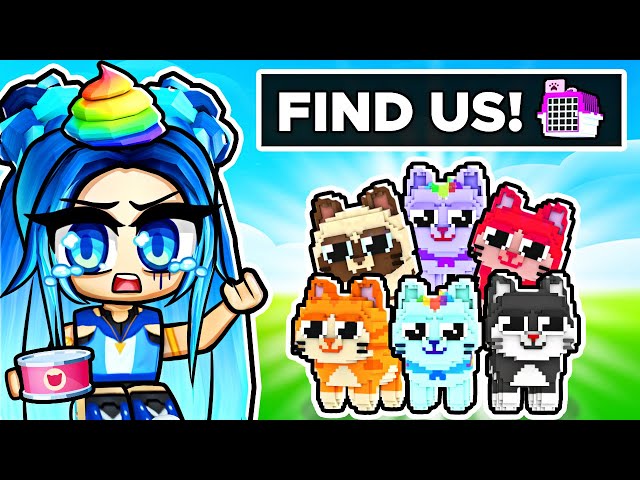 Play Roblox as a SECRET Cute Kitten!