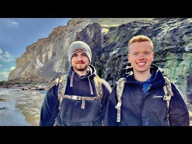 We Competed To Find The Best Fossils! Ammonite and Reptile Discoveries