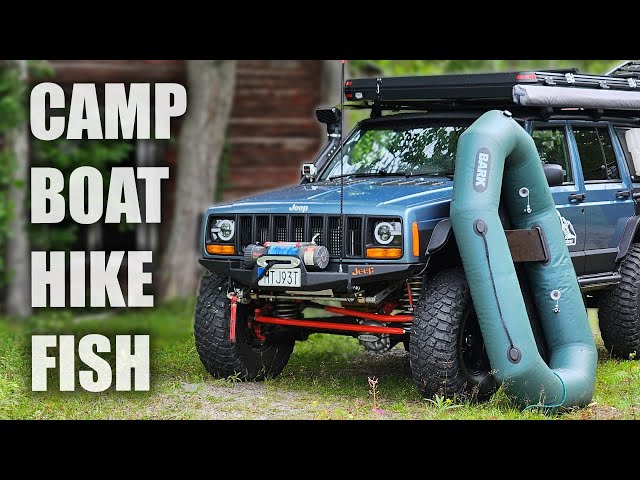 Jeep XJ Camping At Bigfoot Lake / Further Exploration