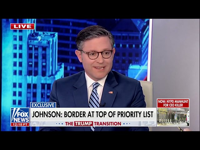 Speaker Johnson Joins The Story with Martha MacCallum