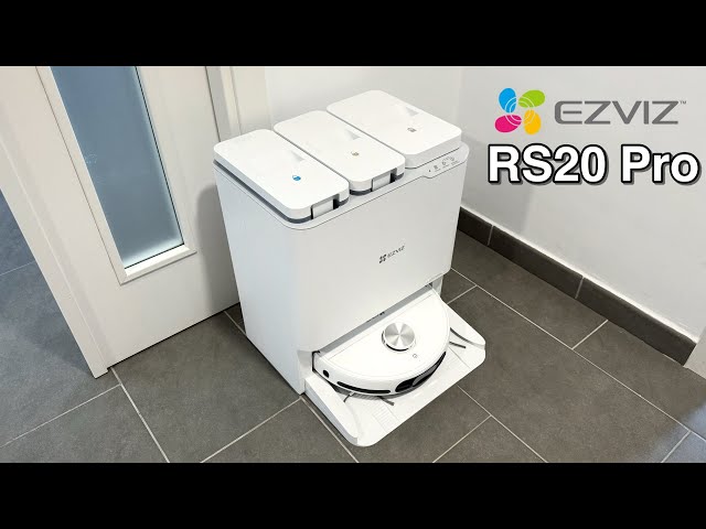 EZVIZ RS20 Pro Robot Vacuum & Mop Test & Review - Can Self Remove the Mop Pads!