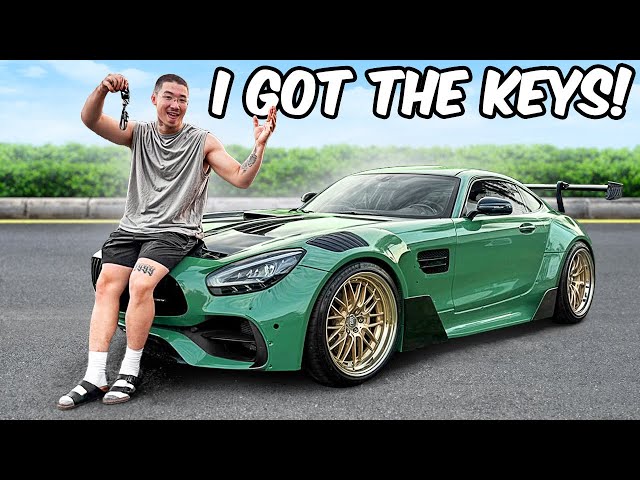 My Best Friend Drives my 1000hp WideBody AMG GT !| Braap Vlogs