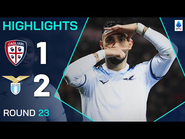 CAGLIARI-LAZIO 1-2 | HIGHLIGHTS | Castellanos Fires Lazio Back Into Top 4! | Serie A 2024/25