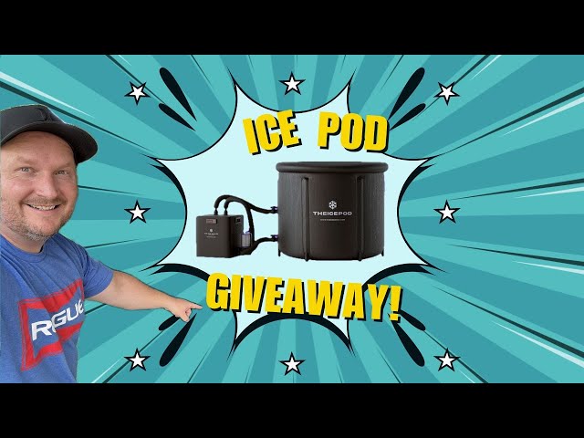 *Update: Giveaway ENDED* I'm Giving Away An Ice Pod Pro Bundle With Chiller!! #giveaway #coldplunge