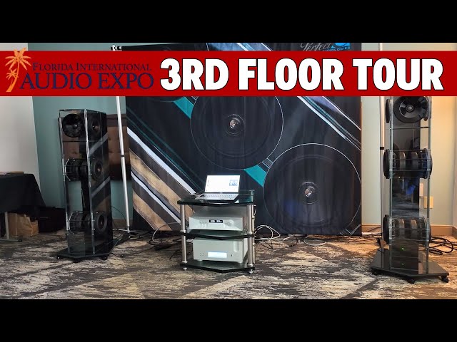 Florida International Audio Expo Floor 3 Full Tour / Walkthrough!