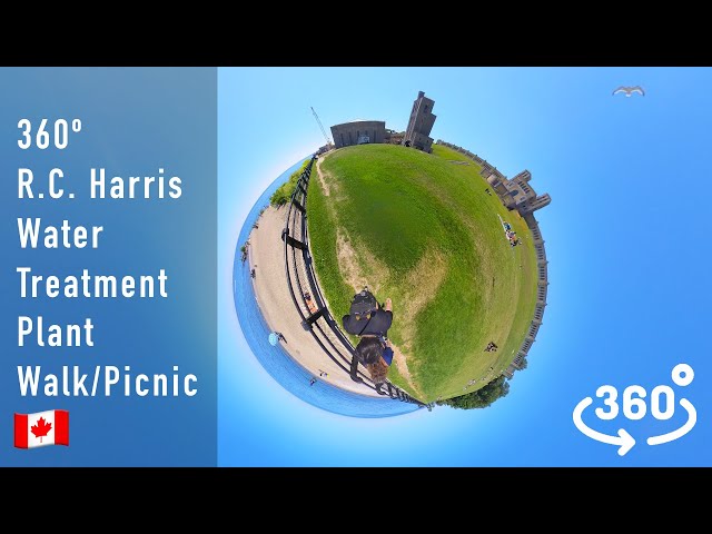 360 Video | Visiting R.C. Harris Water Treatment Plant, Toronto  🇨🇦