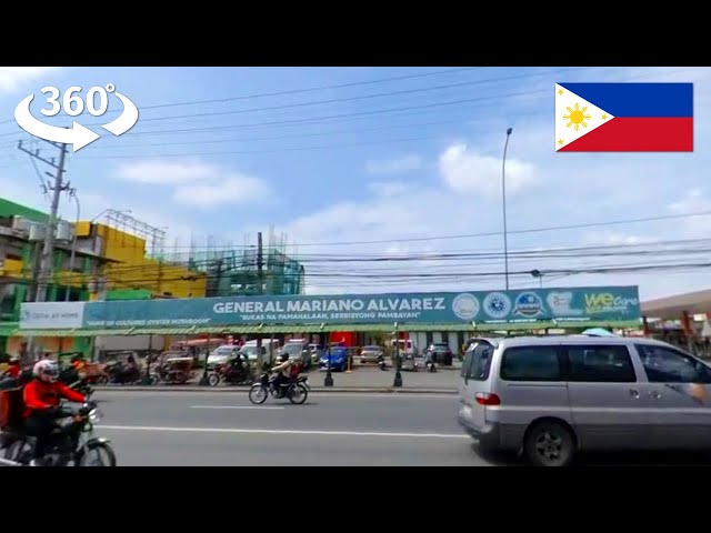 360° Walk on Governors Dr from Bulihan, Silang to GMA in Cavite, Philippines