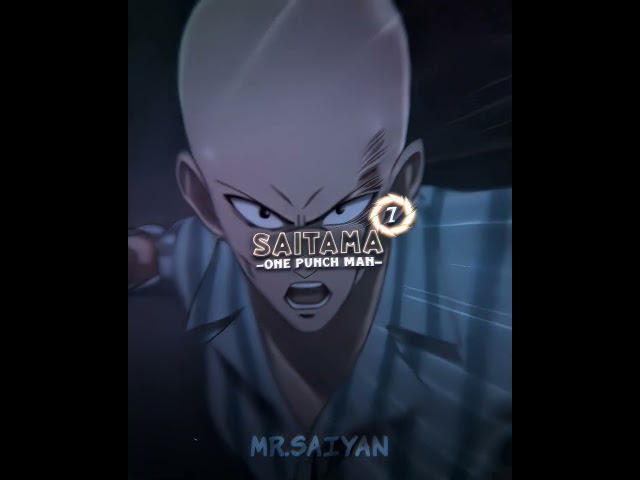 Saitama VS Naruto