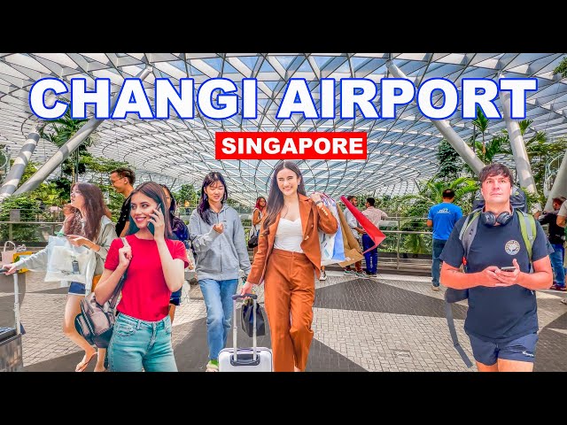 Changi Airport Singapore | World Most Luxurious Airport Tour 🇸🇬🛫🛍️👍