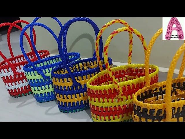 ‼️இப்படி போடமுடியுமா?plastic wire lunchbag size koodai  tutorial