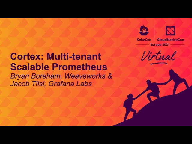 Cortex: Multi-tenant Scalable Prometheus - Bryan Boreham, Weaveworks & Jacob Tlisi, Grafana Labs