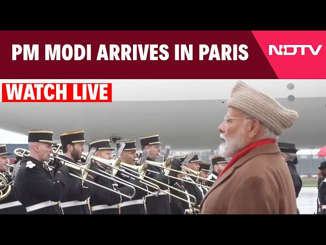 PM Modi In Paris | PM Modi Paris Visit I France I India I Emmanuel Macron I AI Summit