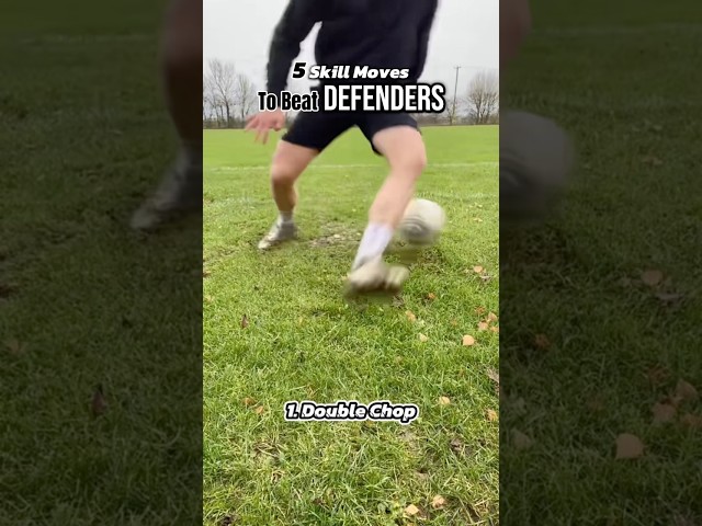 5 Skill Moves to Destroy Defenders! #footballskills #soccerskills #skillmoves